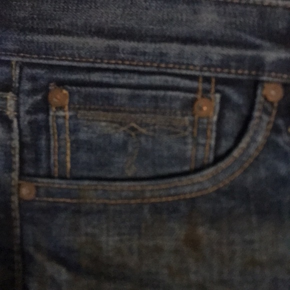 mens RRL distressed jeans 28/34 - Picture 6 of 10
